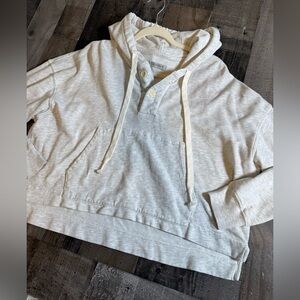 Outerknown Organic Cotton Hoodie Pullover Coastal Grandma Minimalist Sweatshirt